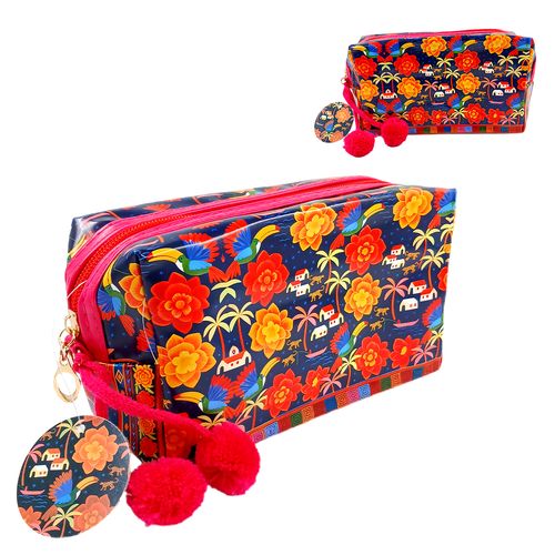 Nécessaire Tropicana 18x10cm em PVC Interponte
