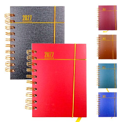 Agenda Color 2027 10,4x14,1cm em Papel Interponte