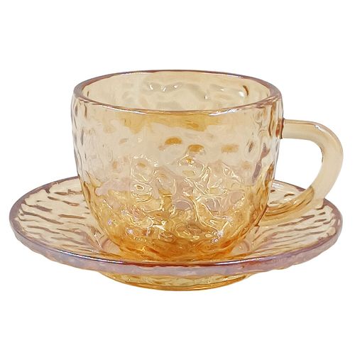 Jogo de Xicaras Martiri 8 Peças 90ml em Vidro Wellmix