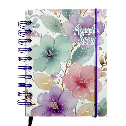 Agenda Primavera 2027 10,4x14,1cm em Papel Interponte