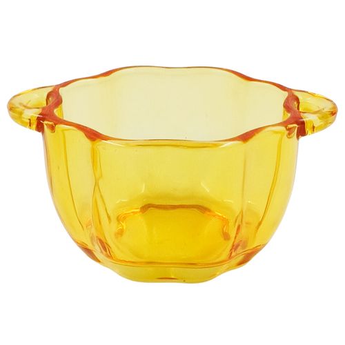 Potiche Decorativo Pumpkin 5x7cm em Vidro Kehome