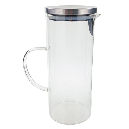 Jarra Sabrina C/ Tampa 1,5L em Vidro Borosilicato Vista Home
