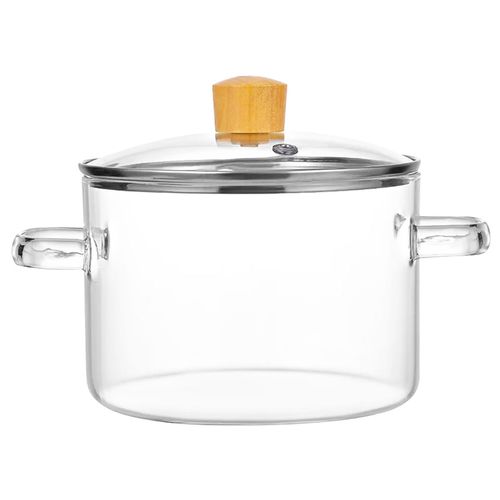 Tigela C/ Tampa 1,5L em Vidro Fu Xing