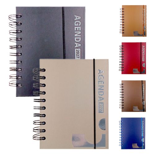Agenda Color 2027 10,4x14,1cm em Papel Interponte