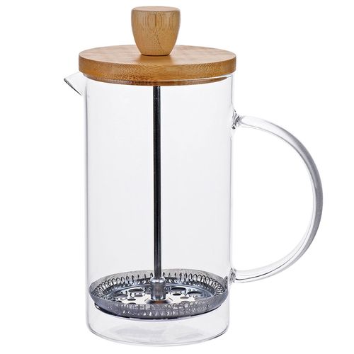Cafeteira Prensa Francesa 600ml em Vidro Hauskraft