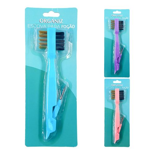 Escova Fogão 19cm em Plástico Kehome