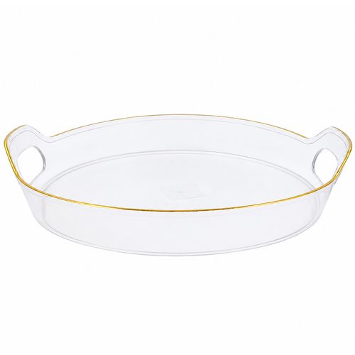Bandeja Redonda 33x6cm em Plastico Interponte