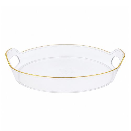 Bandeja Redonda 25x26cm em Plastico Interponte
