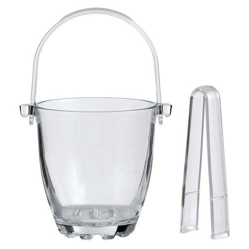 Balde de Gelo C/ Pegador 1L em Vidro Banana Toys
