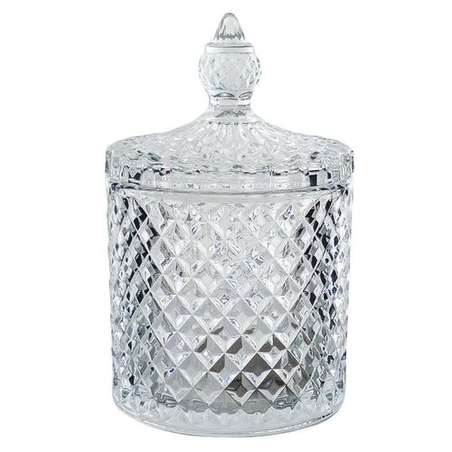 Bomboniere Decorativa 8x8,5cm em Vidro Banana Toys