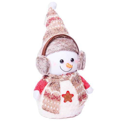 Boneco de Neve Natalino 41cm em Poliéster Bela Flor