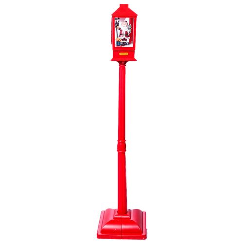 Poste Decorativo Natalino Led 1,57x32cm em Plástico Bela Flor