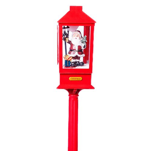 Poste Decorativo Natalino Led 1,57x32cm em Plástico Bela Flor