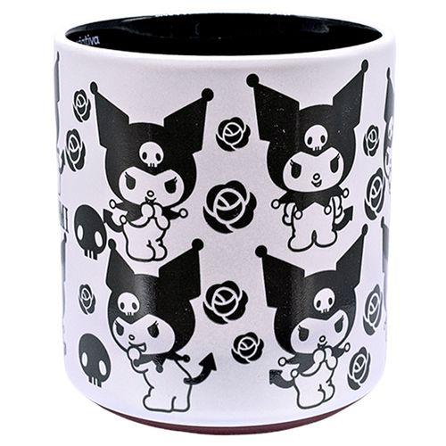 Caneca Kuromi 500ml em Cerâmica Zona Criativa