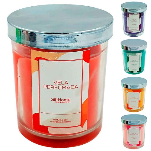 Vela Decorativa Aromática 8,5x6cm em Parafina GiftHome