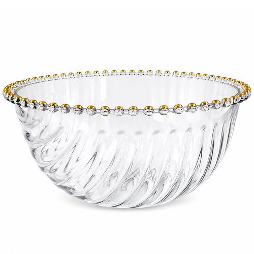 Saladeira Cristal  27x12cm em Plástico Interponte