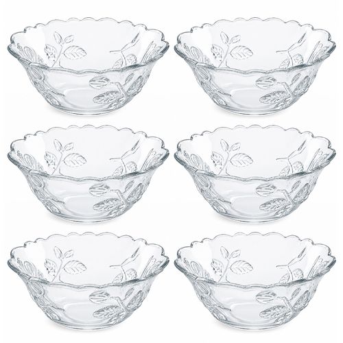 Jogo Bowl 6 peças 260ml em Vidro Freecom