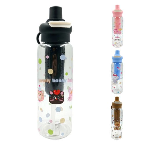 Garrafa Cute 750ml em Plástico Interponte