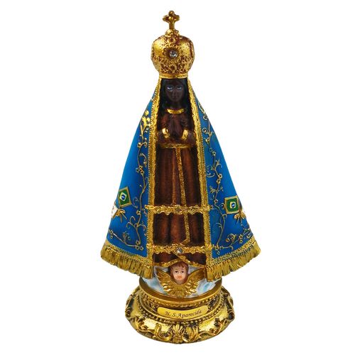Nossa Senhora Aparecida 24cm em Resina Taimes