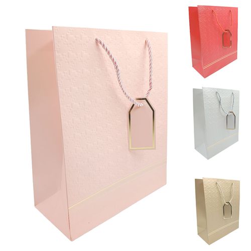 Sacola P/ Presente 32x12cm em Papel Amigold