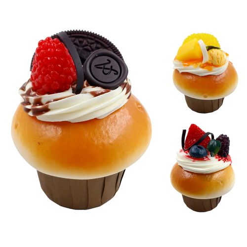 Imã Decorativo Sobremesa 8cm em Plastico Amigold