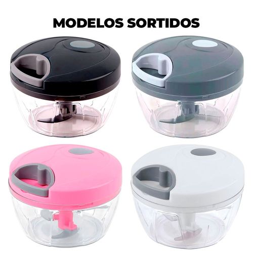 Triturador Manual 500ml em Plástico Essencial Comercio
