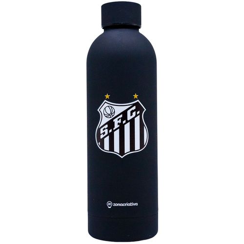 Garrafa Térmica Max Santos 500ml em Aço Inox Zona Criativa