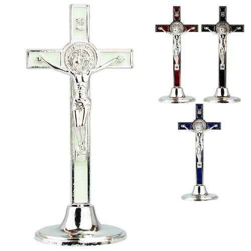Crucifixo Jesus 12x5,5cm em Metal Taimes