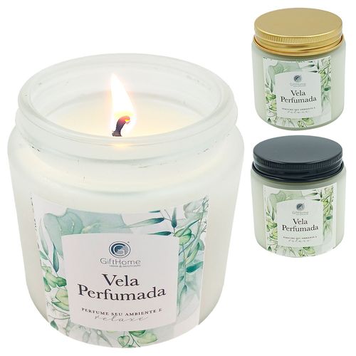 Vela Decorativa Aromática 6,3x6,5cm em Parafina GiftHome