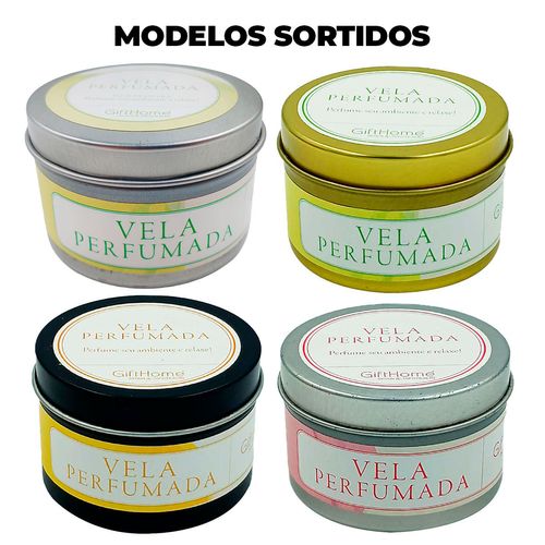Vela Decorativa Aromática 6x4cm em Parafina GiftHome