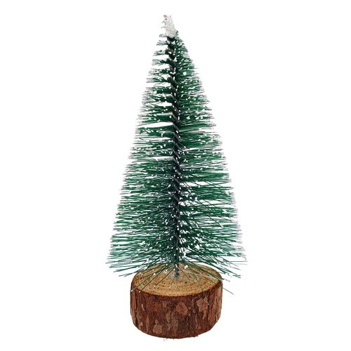 Mini Árvore De Natal Neve 15cm em Plástico Livon