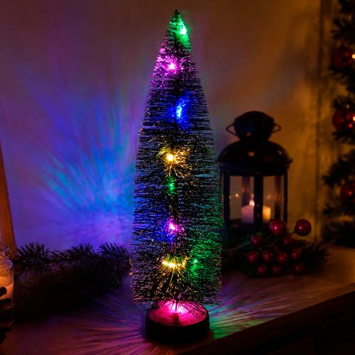 Mini Árvore De Natal Led 35cm em Plástico Livon