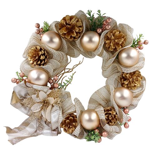 Guirlanda Natalina Decorativa 40cm em Plástico Livon