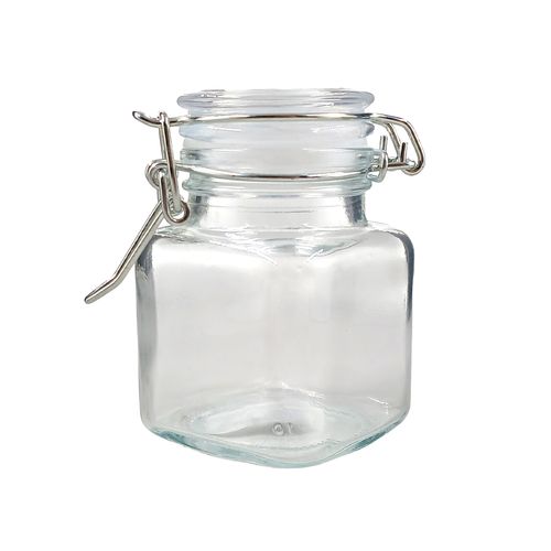 Pote Hermético C/ Trava 80ml em Vidro Livon