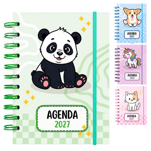 Agenda 2027 Pets 15x10cm em Papel Livon