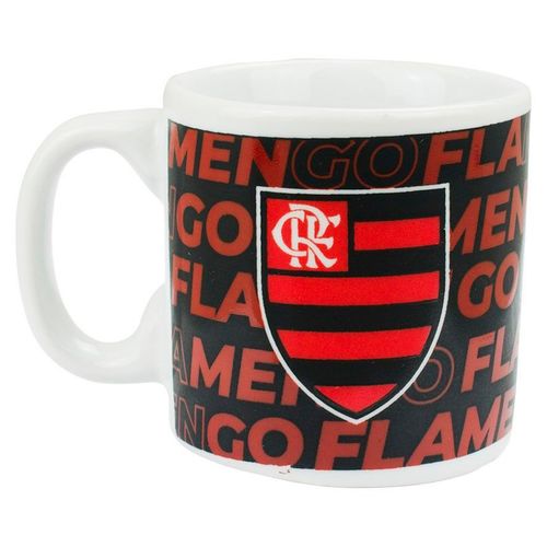 Caneca Flamengo 120ml em Porcelana Mileno