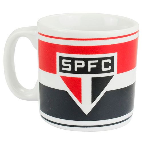 Caneca São Paulo FC 120ml em Porcelana Mileno