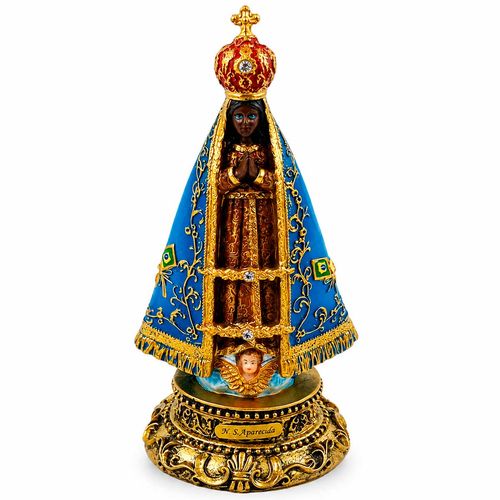 Nossa Senhora Aparecida 16cm em Resina Taimes