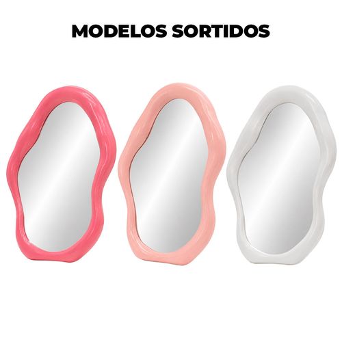 Espelho de Mesa 25x17cm em Plástico Livon