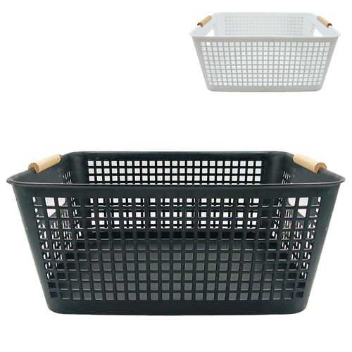 Cesto Organizador Multiuso 27x35cm em Plástico Livon