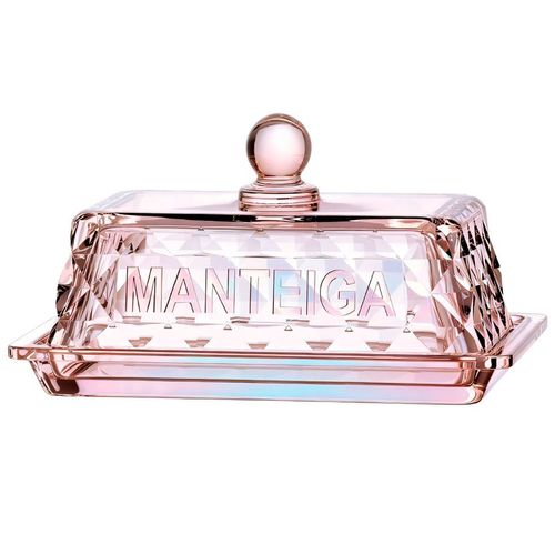 Manteigueira Memory 16cm em Vidro Hauskraft