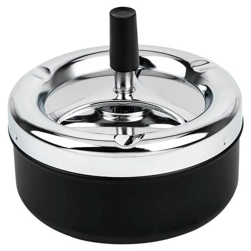 Cinzeiro Redondo 9x7cm em Metal Livon