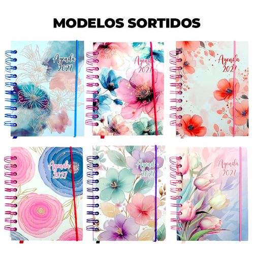 Agenda Primavera 2027 10,4x14,1cm em Papel Interponte
