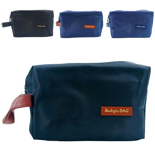 Nécessaire Masculina 20x17cm em Poliéster Rubys
