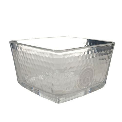 Porta Vela Decorativo 9x6cm em Vidro Cascavel