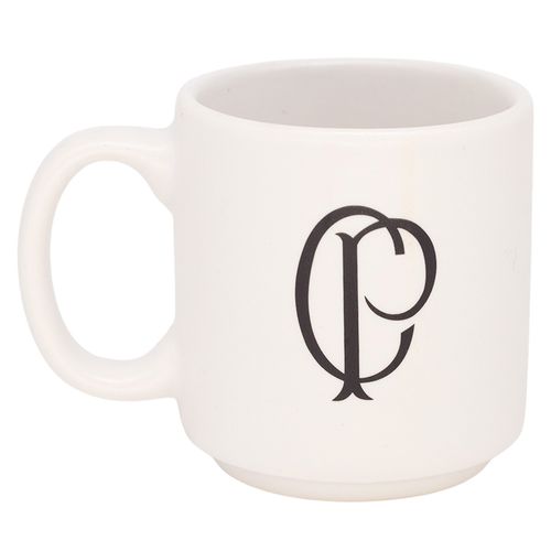 Caneca Corinthians 100ml em Cerâmica Zona Criativa