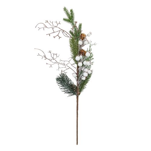 Pick Natalino Pinha 45cm em Plástico Bella Garden
