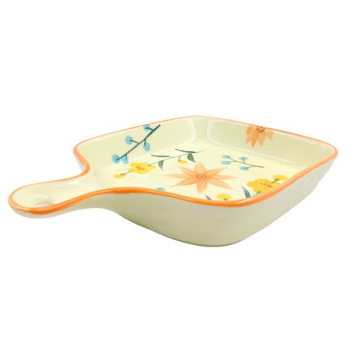 Bowl Floral 22cm em Cerâmica Lila Cosméticos