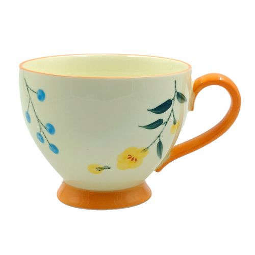 Caneca Sopa 15cm em Cerâmica Lila Cosméticos