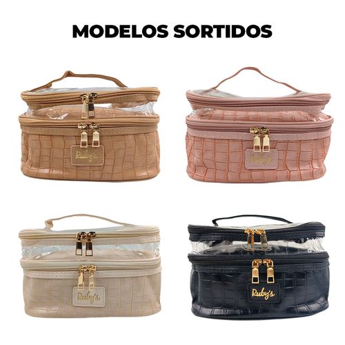 Nécessaire Makeup C/ Alça 14x23cm em Poliéster Rubys
